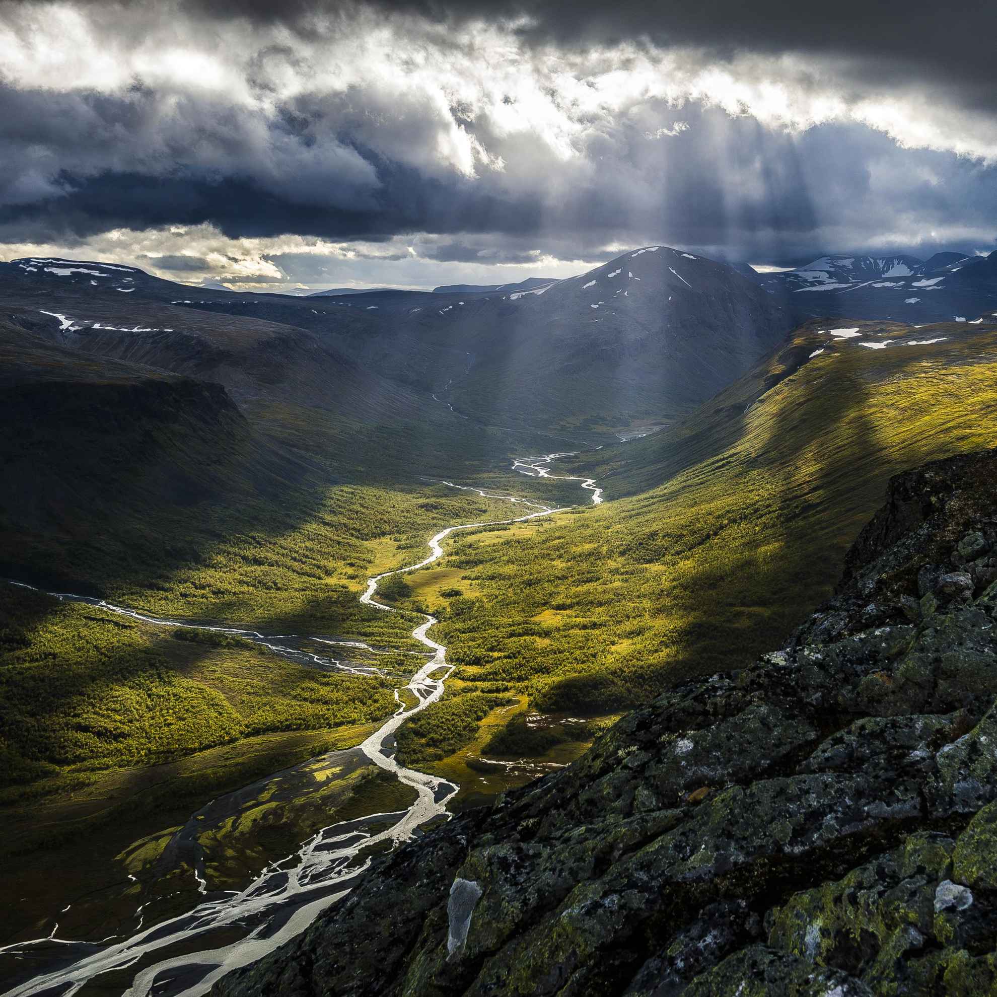 The Rapa Valley in Sarek National Park