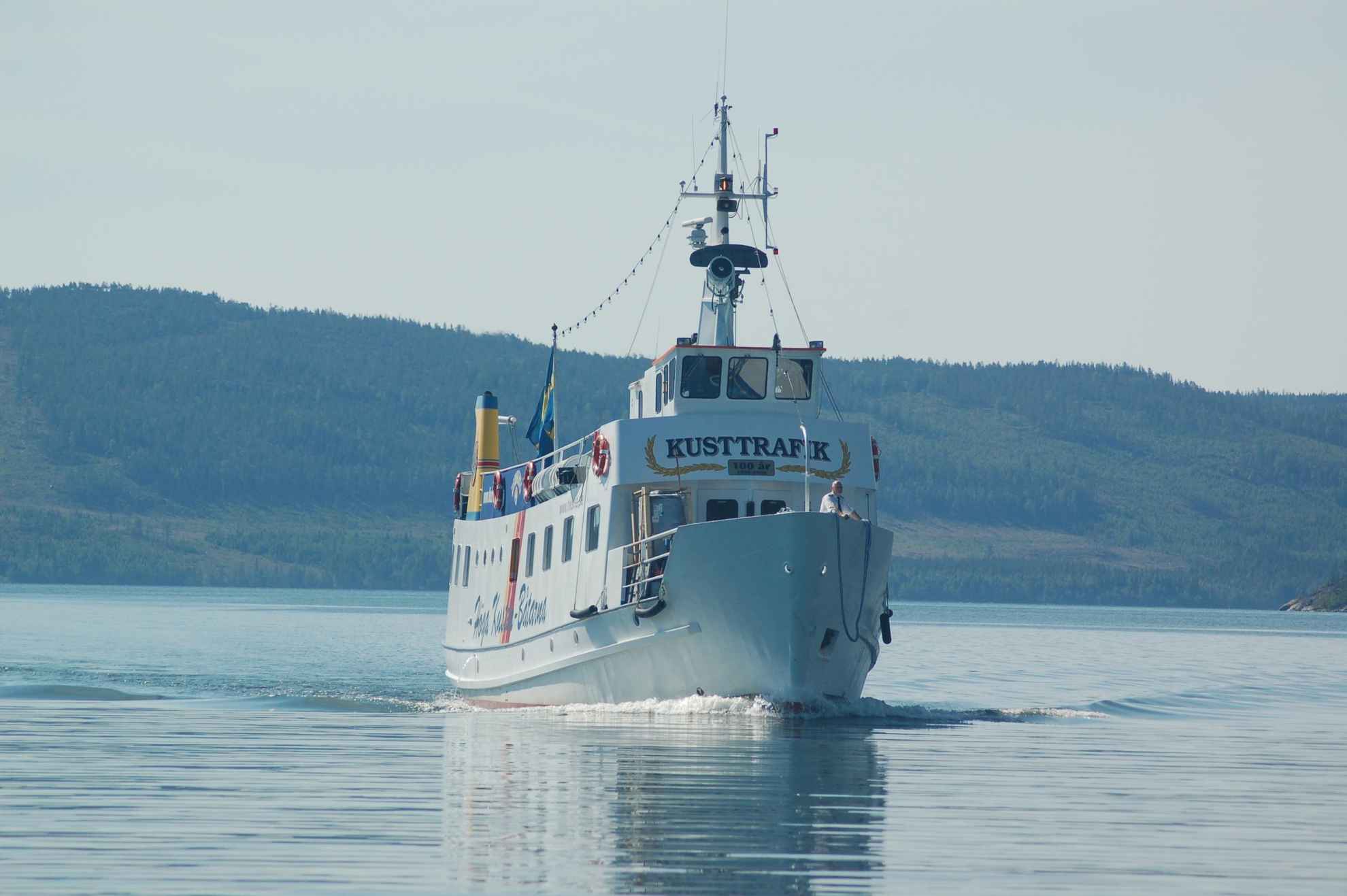 Kusttrafik boat services, the High Coast
