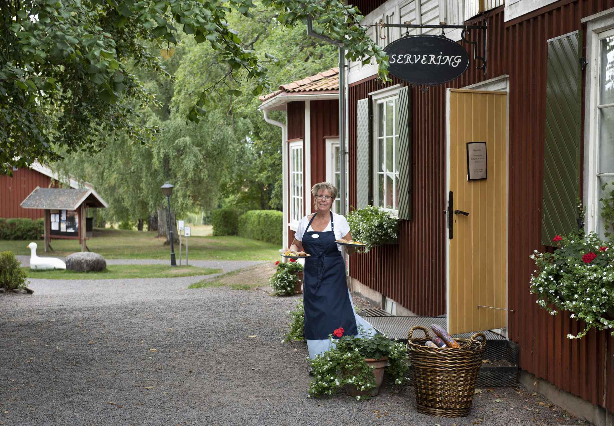 Mårbacka café in Värmland