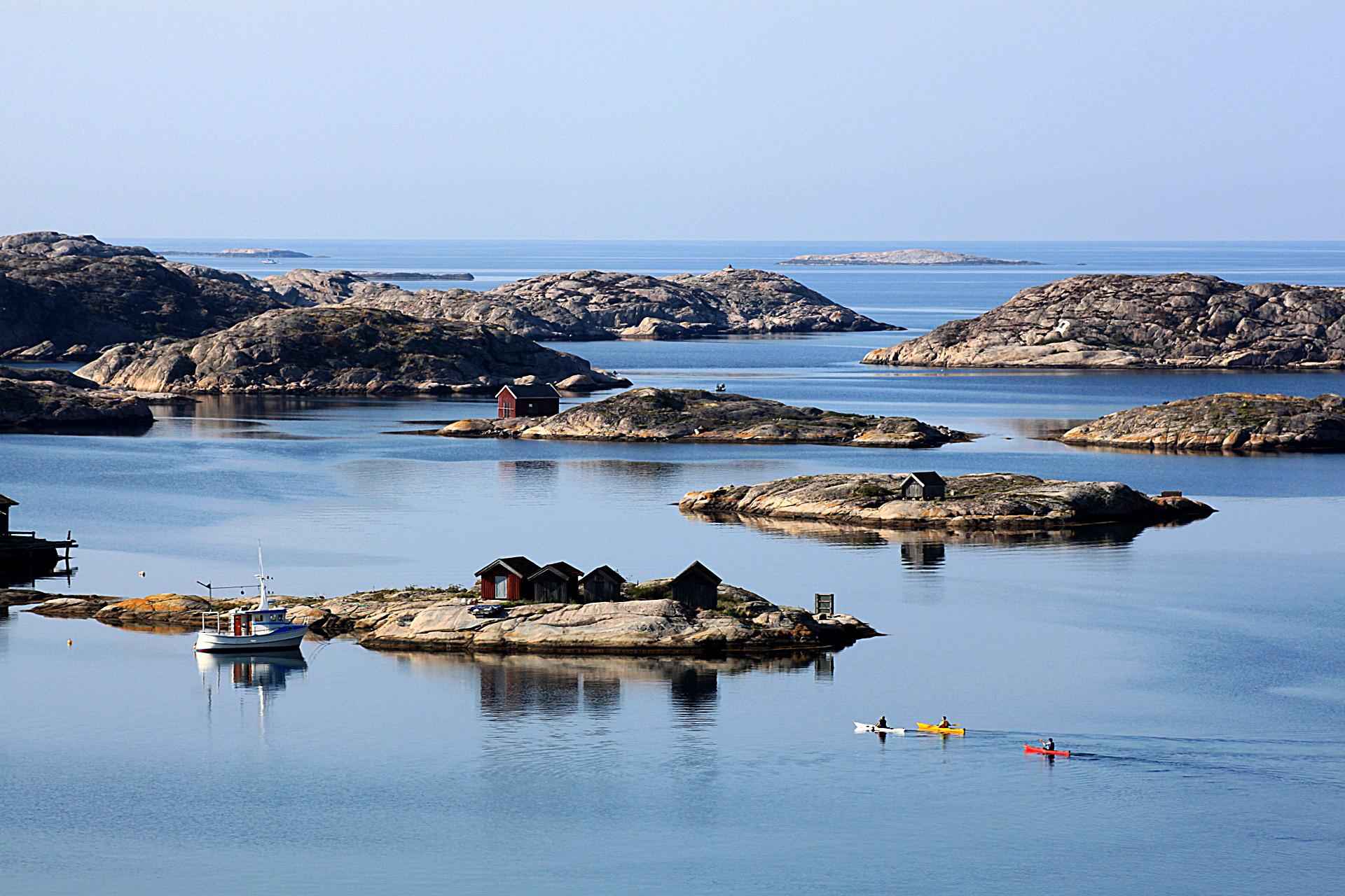 Kayaking in Bohuslän