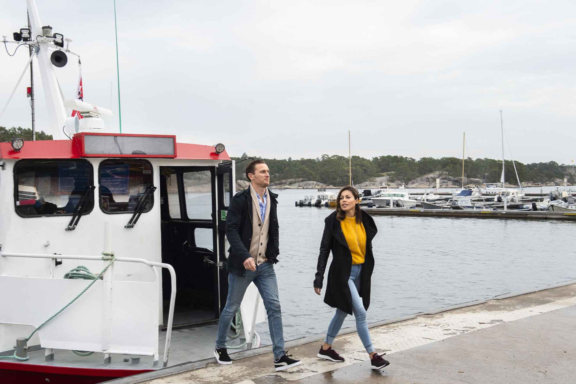 Boat to Stockholm archipelago