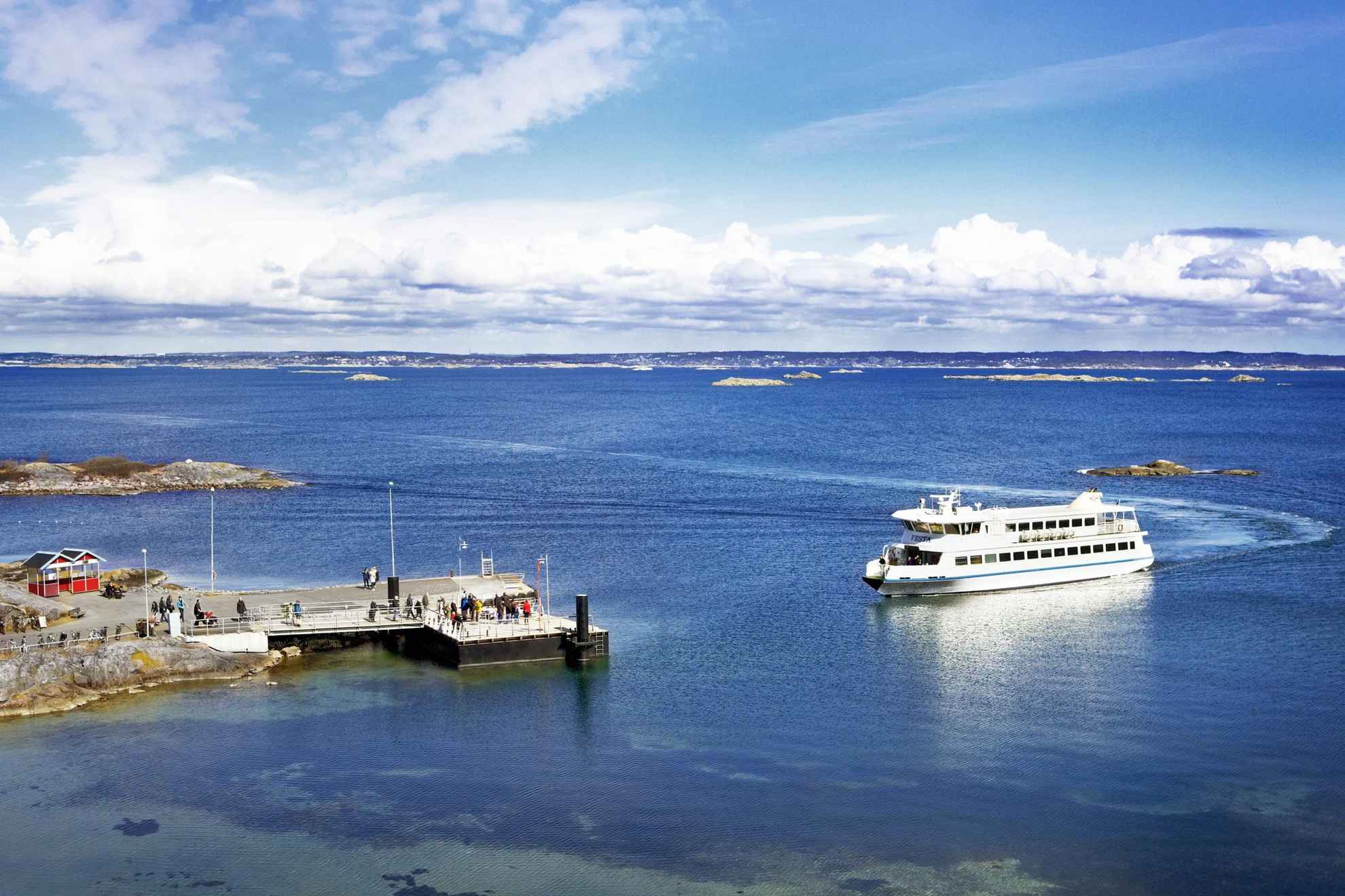 Ferry to Vrångö island, Gothenburg