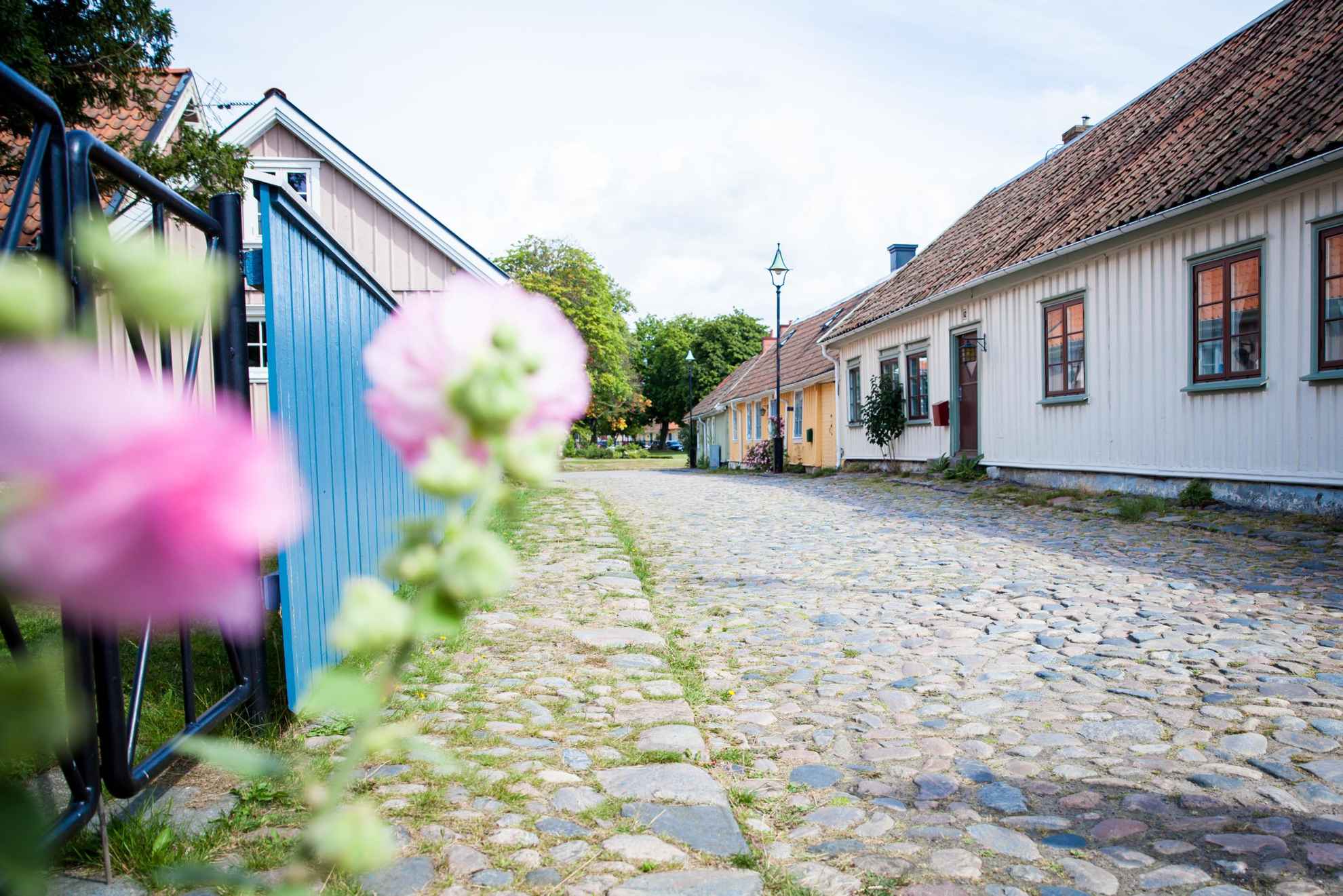 Old town in Falkenberg, Halland