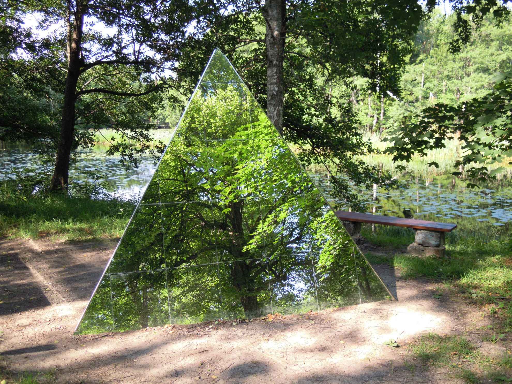 Art work at Skulpturparken Ängelsberg