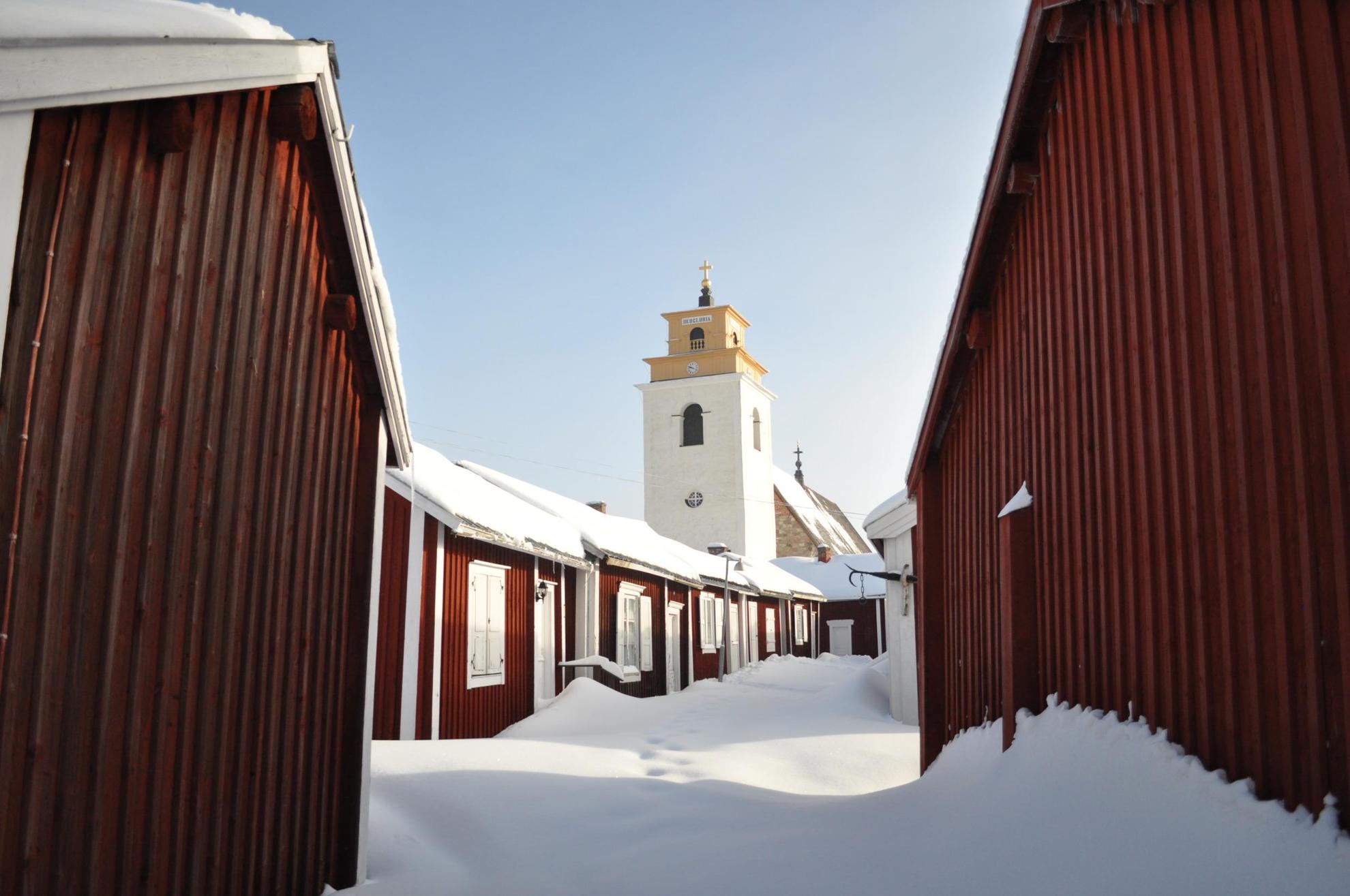 Gammelstad Church Town in northern Sweden