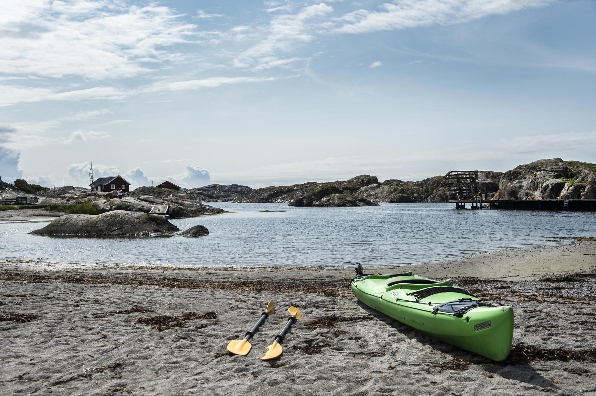 Kayaking in West Sweden