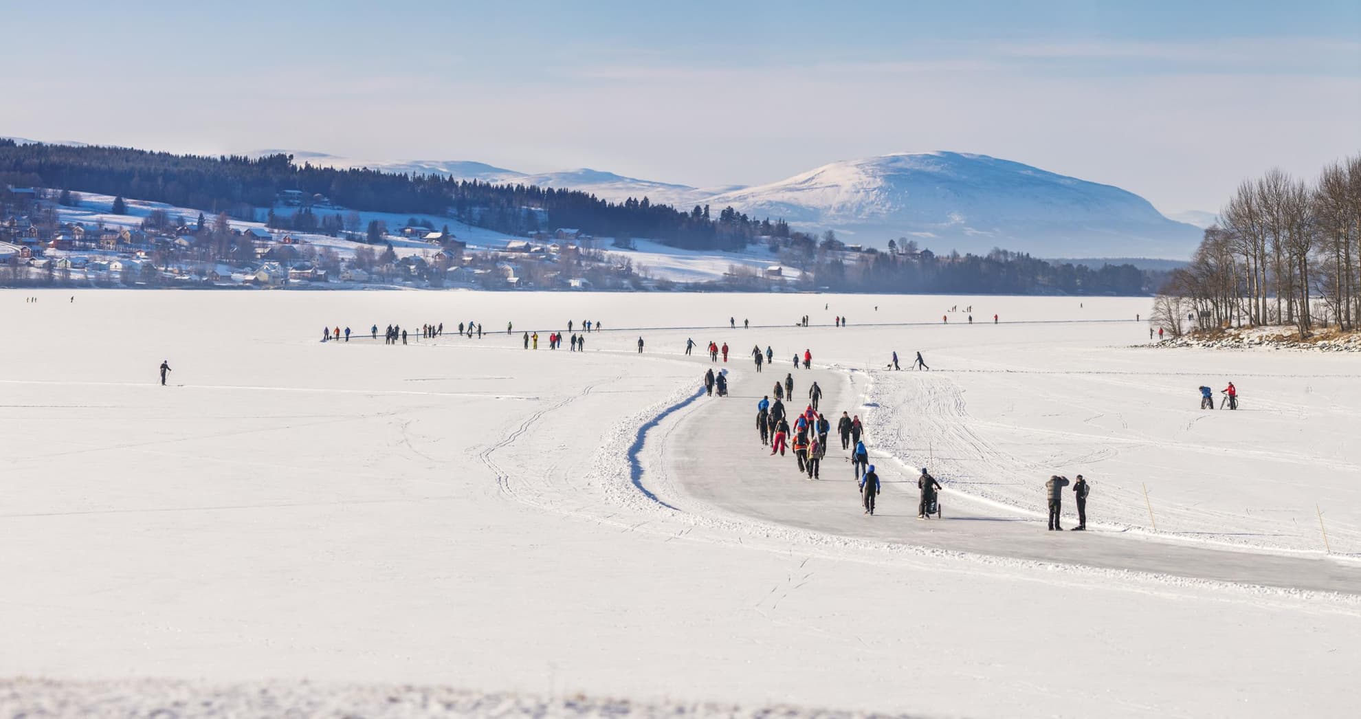 Nordic ice skating in Sweden | Visit Sweden
